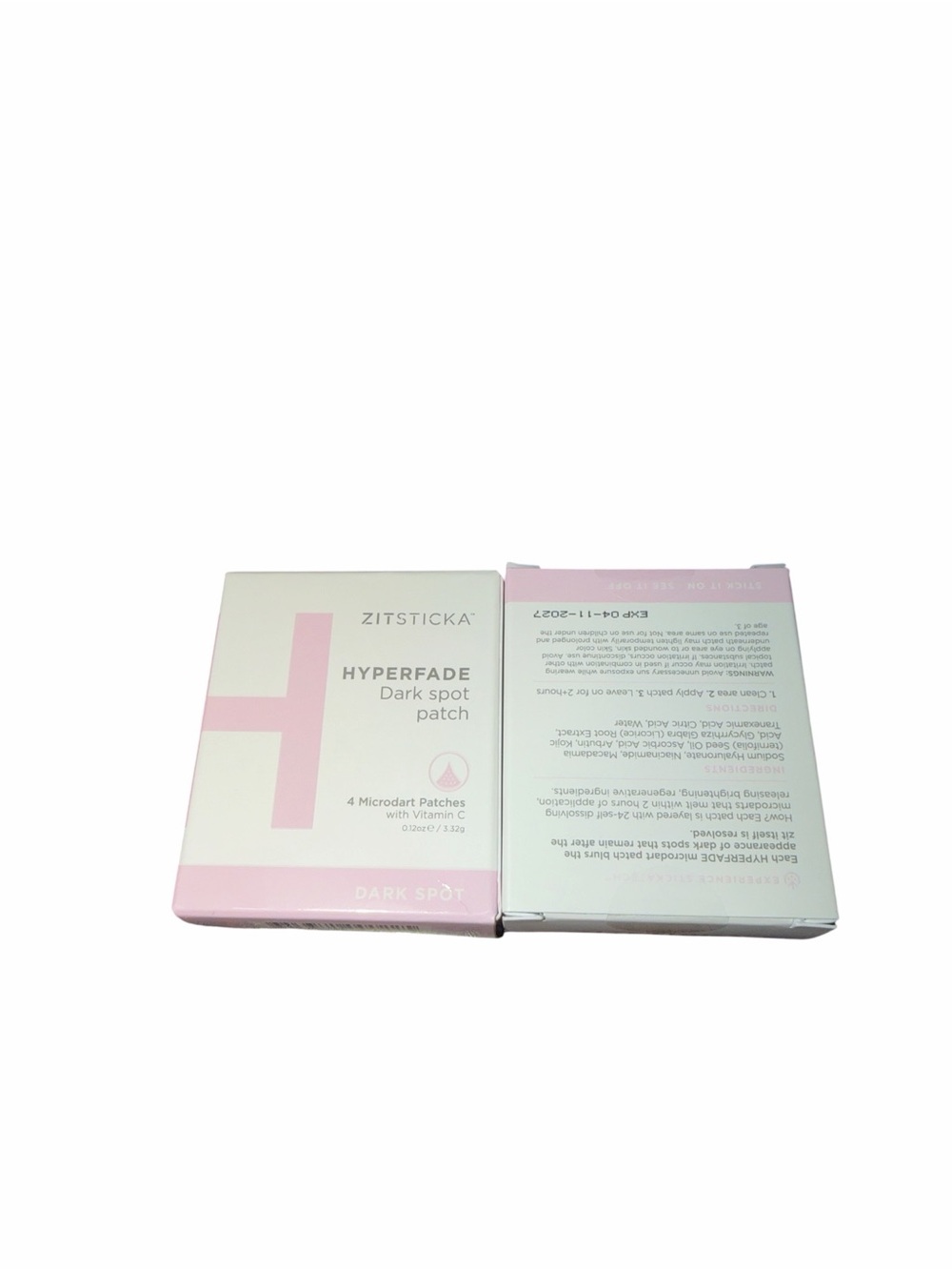 ZitSticka HYPERFADE Dark Spot Microdart Patches (4 Pack) NEW